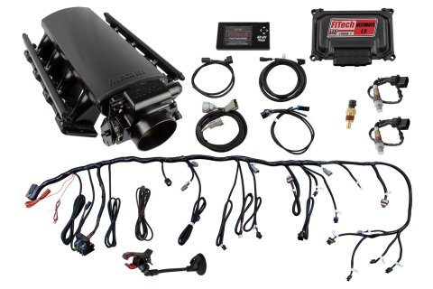 FiTech Ultimate LS EFI 500 HP Fuel Injection Systems 70007 System, EFI, HP, LS1/LS2/LS6, With Transmission Controller, Kit