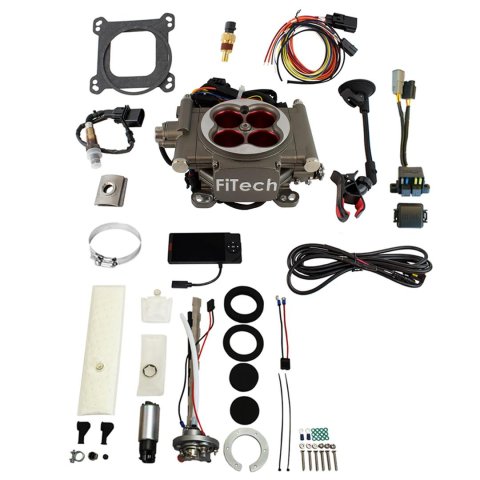 FiTech Go Street 400 HP EFI System Regulated In-Tank Pump Fuel Injection Master Kits 36503 Cast With 255 LPH Kit
