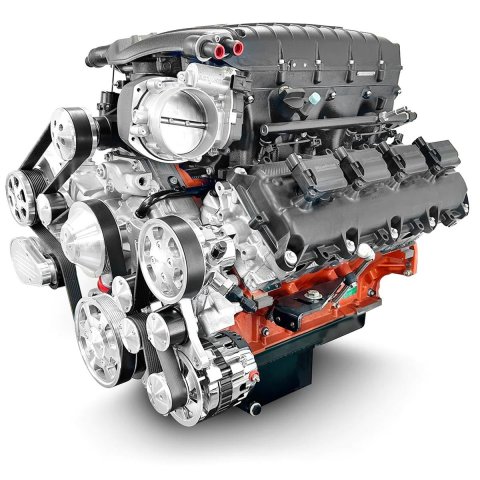 BluePrint Engines Pro Series Mopar 426 C.I.D. 872 HP EFI Deluxe Dressed Long Block Crate PS426SCTKB Engine, Series, Gen 3 HEMI Compatible, cid, hp, Deluxe, EFI, 10.48:1, Forged Internals, Black Pulley Kit, 3.0L Whipple, Mopar,