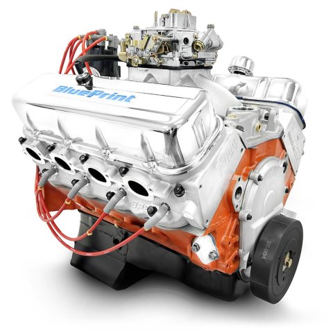 BluePrint Engines Pro Series Chevy 502 C.I.D. 627 HP Dressed Long Block Crate PS502CTC Engines, 621 Block, 8.2L/502, Assembled, Aluminum Cylinder Heads, Chevrolet, 7.4L, 8.2L, Each