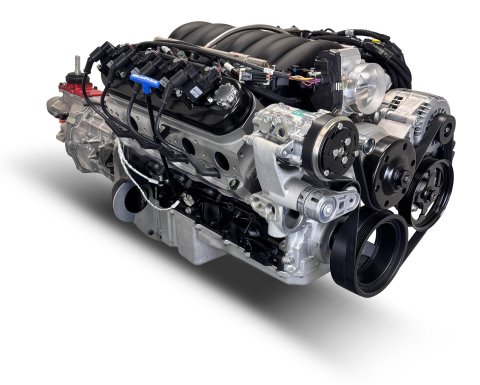BluePrint Builder Series LS427/585HP Standard Edition EFI Crate Engine and T56 Transmission Combos BLS4278KT56 427 c.i. LS Iron Block Edition, Fuel Injected, Manual w/ Polished Pulley Kit