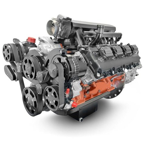 BluePrint Builder Series 426/610HP Standard Edition EFI Crate Engine and 4L65/70E Trans Combos B426KB4L7 426 c.i. Series, Carbureted, Automatic Transmission /w Black Pulley Kit. Incl. 30 month/50,000 warranty & Dyno