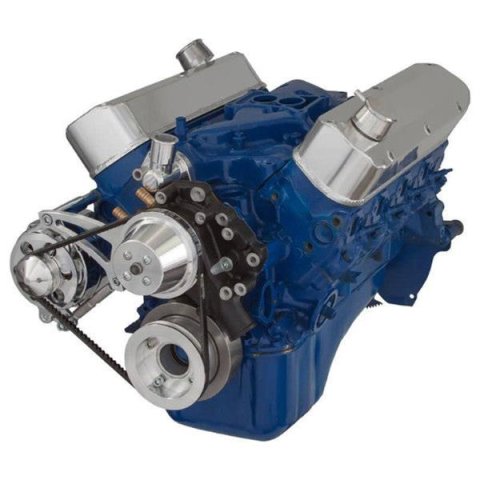BluePrint Engines Accessory Drive Systems BPP302FDE2 SBF 302 FRONT ACCESSORY DRIVE, V-Belt W/ ALT, WP, BRACKETS, BOLTS