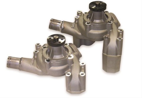 EMP Stewart Pro Series Water Pumps STE50025 Pump, Series, Aluminum, Natural, High-Volume, Chevy, 4.8, 5.3, 6.0, 6.2L, Race, Each