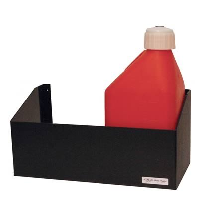 Clear One Trailer Accessories TC111 Organizer, Floor Mount, Fuel Jug Holder, ABS Plastic, Black, Holds 4 Fuel Jugs, Each