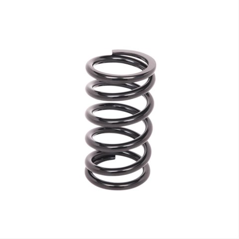 Aldan American 6 Inch Coil Spring 6-350BK Coilover Springs, 350 lbs./in. Rate, 2.50 in. I.D., 6.00 in. Length, Black, Each
