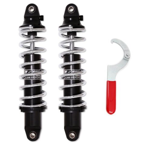 Aldan American Regulator Series Coilover Kits PR659300C Kit, Front, Rear, Twin-Tube, Aluminum, Black Anodized, 300 lbs./in., Kit