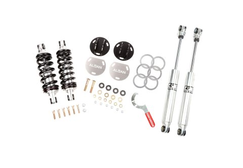 Aldan American Track Comp Suspension Packages for 2003-2011 CROWN VICTORIA, GRAND MARQUIS, 2003-2007 TOWN CAR - 300364 Coilover Kit, Single Adjustable, 750 lbs./in. Spring Rate, Front and Rear, Ford, Kit