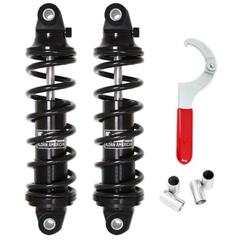 Aldan American Regulator Series Coilover Kits AR659400B Kit, Series, Front, Rear, Twin-Tube, Aluminum, Black Anodized, 400 lbs./in., Kit