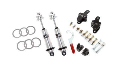 Aldan American Track Comp Coilover Kits for 1979-2004 MUSTANG - 300222 Shock, Comp, Rear, Twin-Tube, Single Adjustable, Eyelet/Eyelet, Ford, Pair