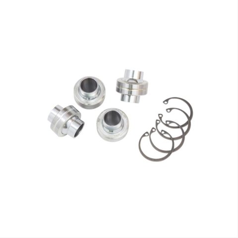 Aldan American Spherical Bearings ALD-8 Shock Bearings, Bearings, Steel, COM-8, 0.500 in. I.D., 1.000 in. O.D., Set of 4