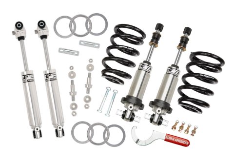 Aldan American Suspension Handling Packages 300287 Package, Track Comp, GM, 73-77 A-Body, Double Adjustable, SB, Kit