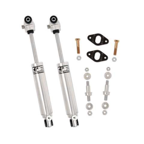 Aldan American - Shocks and Struts for 1968-1969 CAMARO, FIREBIRD 300281 Shock Kit, TrackLine, 68-69 Chevy, Pontiac, Rear, Multi Leaf, Double Adj., Pair