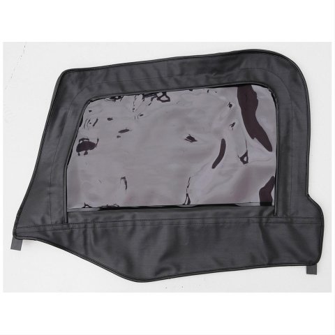 Smittybilt Replacement Door Skins S/B79535 Skin Cloth; Skin; Black Diamond; Passenger Side; w/Frame