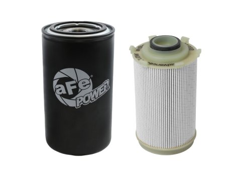 aFe Pro GUARD Diesel Fluid Filter Kits 35-17012F Service Kits, Fuel and Water Separator, Oil Filter, Dodge, RAM, Cummins, Kit