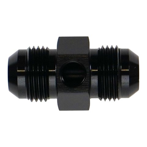 DeatschWerks 10AN Male Flare Gauge Adapter with 1/8in Gauge Port