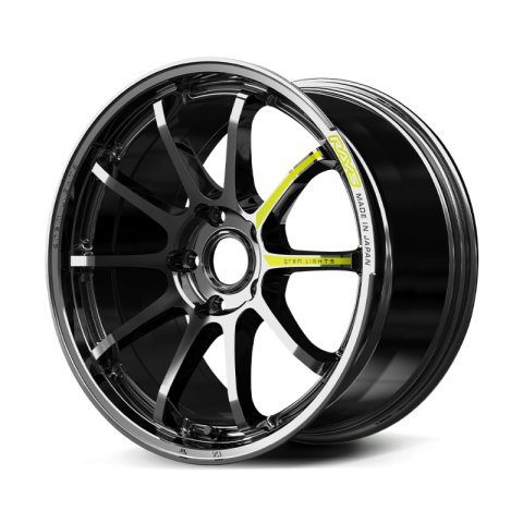 Gram Lights 57NR Limited Edition 18X8.5 +45 5x100 Rays Black Metal Coat (RB)