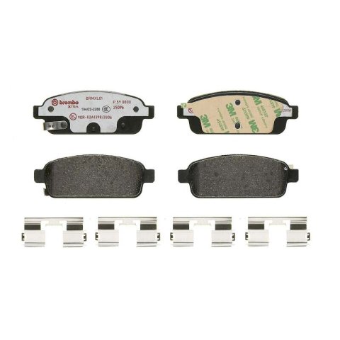 Brembo 11-16 Chevrolet Cruze Premium Xtra Brake Pads - Rear