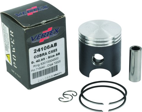 Vertex Pistons 10-11 CX 65 Cast Replica Piston Kit