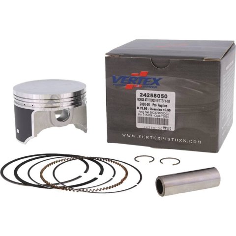 Vertex Pistons 00-06 TRX 350 FE/00-06 TRX 350 FM/00-06 TRX 350 TE Forged Replica Piston Kit