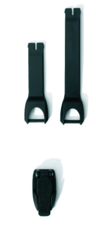 Gaerne G . Adventure Buckle Replacement - Black/Silver