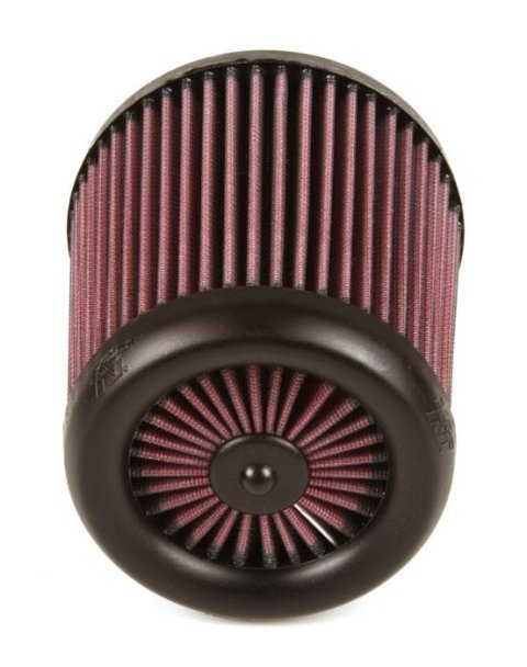 K&N Filter Universal X-Stream Clamp-On Round Tprd 2.5in Flng ID x 6in Base OD x 5in Top OD x 6.5in H