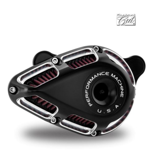 Performance Machine 91-Up XL Jet Air Cleaner - Contrast Cut