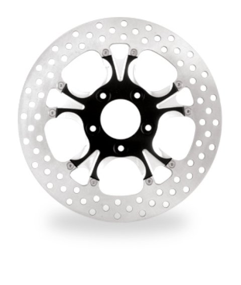 Performance Machine Disc/Carr 11.5 Gatlin Rear - Contrast Cut Platinum