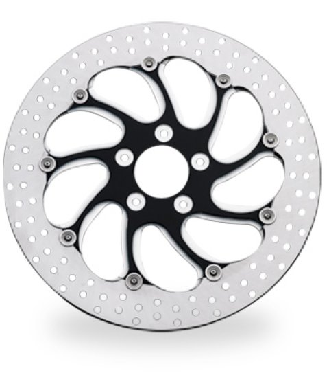 Performance Machine Disc/Carr 11.8 Torque Rear Left - Contrast Cut Platinum