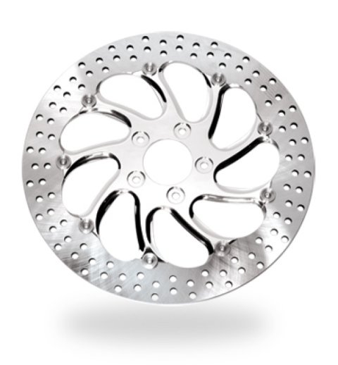 Performance Machine Disc/Carr 13x.20 Sf Torque Front Left - Polished