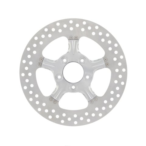 Performance Machine Disc/Carr 11.8 Fierce Front - Chrome