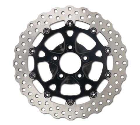 Performance Machine Disc Carr Dominator 320Mm X .20 Ff No O/S Front Black Ano