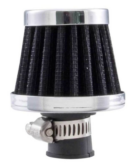 Spectre Breather Filter 10mm Flange / 2in. OD / 1-3/4in. Height - Black
