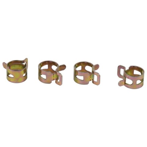 All Balls Racing Hose Clamps - 4 Pack (Uses FS013-0026 Clamps)