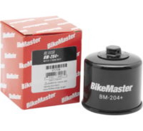 BikeMaster BM-204+ Oil Black Filter - Black