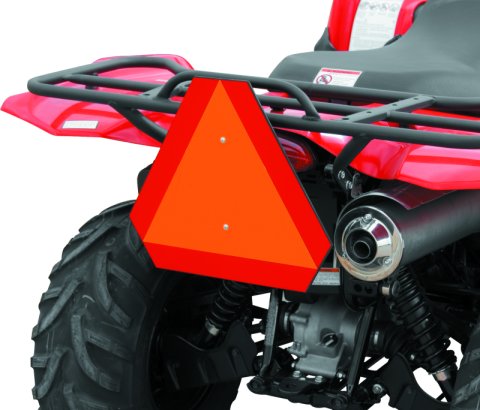 QuadBoss ATV Safety Emblem - Orange