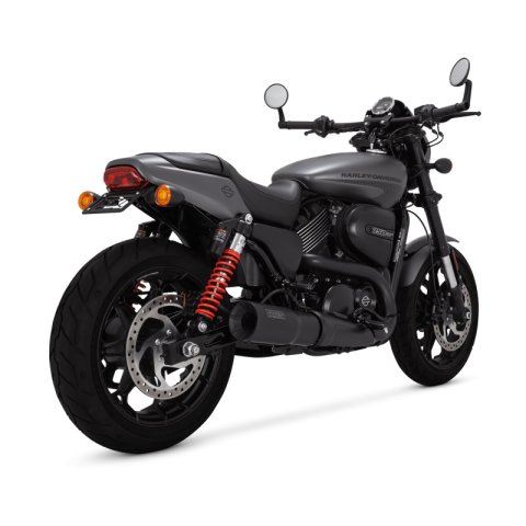 Vance & Hines Harley-Davidson 17-20 Street Rod Hi-Output Slip-On Black Slip-On Exhaust