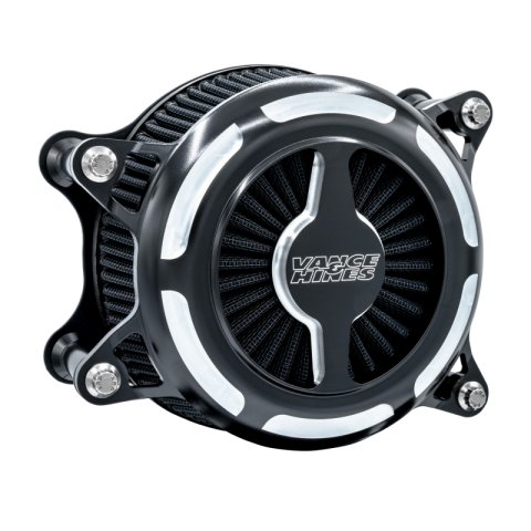 Vance & Hines HD Touring/Softail VO2 Blade Black Contrast