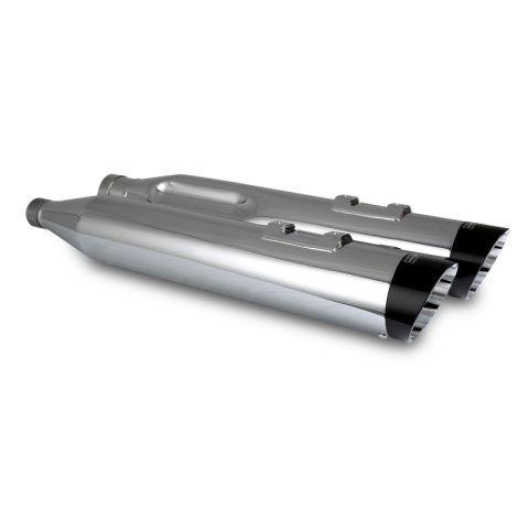 Vance & Hines Harley-Davidson M8 Touring Razorback 450 Slip-ons - Chrome