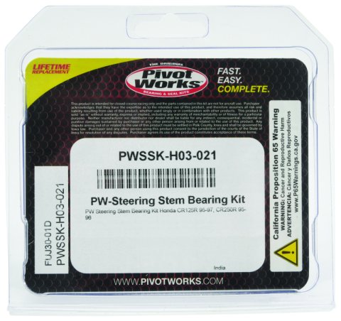 Pivot Works 95-97 Honda CR125R Steering Stem Bearing Kit