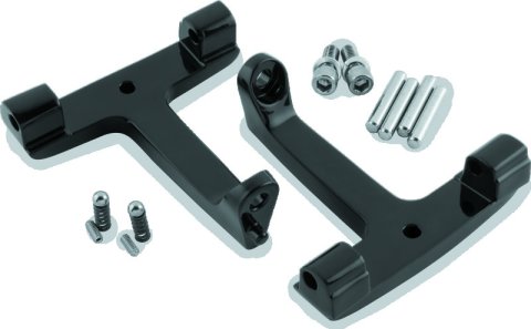 Bikers Choice 93-Up FLH FLT Black Passenger Floorboard Bracket Replaces H-D 53070-00A