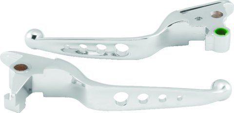 Bikers Choice 15-17 FLST FXST O-Series 4 Holed Lever Set Chrome