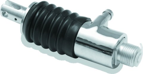 Bikers Choice 97-98 FLH/FLT Chrome Rear Master Cylinder Replaces H-D 41755-97