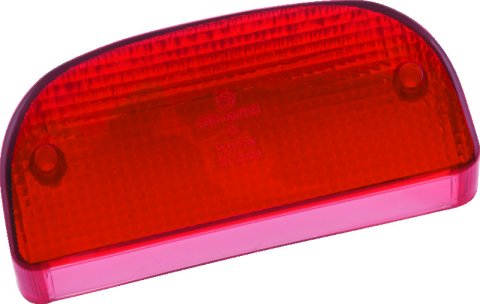 Bikers Choice Custom Fatbob Taillight Red Replacement Lens