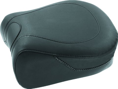 Mustang 97-07 Harley Electra Glide, Rd Glide Lowdown Standard Touring Passenger Seat - Black
