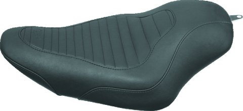 Mustang 04-21 Harley Sportster 3.3 Gal Tripper Solo Seat - Black