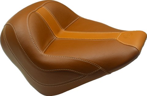 Mustang 06-17 Harley Dyna Wide Touring Passenger Seat - Black