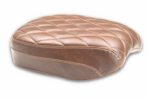 Mustang 17-25 Honda Rebel 300 and 500 Tripper Passenger Distressed Brown w/ Diamond