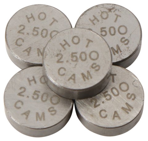 Hot Cams 08-13 Yamaha WR 250 R Dual Sport 250cc 2.50mm Shim Kit - 5 Pack