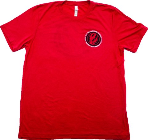 DragonFire Racing Dfr Logo Tee Blue/Red 3Xl